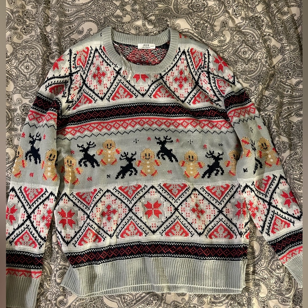 Christmas Gingerbread Ugly Sweater